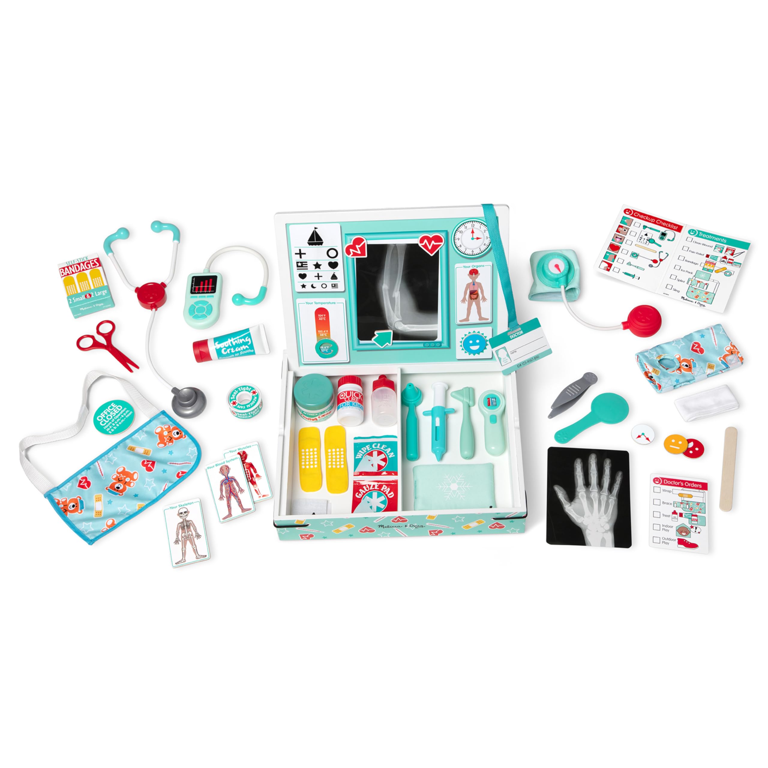 Melissa & Doug Deluxe Doctor's Office Play Set with Take-Along